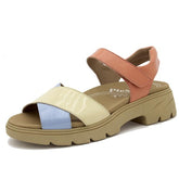 Rasta 240858-773H Light Blue-Beige-Coral
